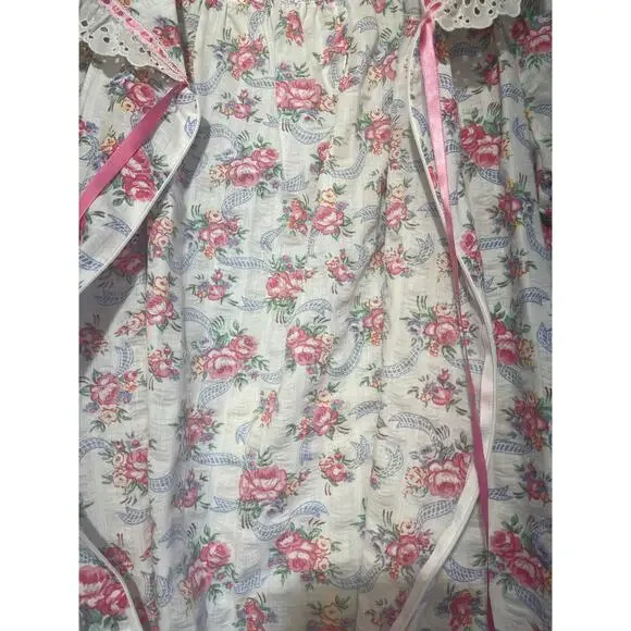 Leisure Life Women Multicolor Floral Maxi Dress Gown Size Small - Picture 2 of 5